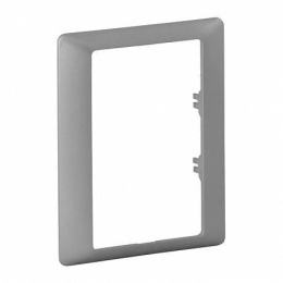 Legrand Valena-L 754241 Рамка 2-пост алюминий двойная розетка