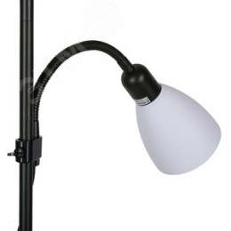 Торшер UNIEL UML-T520 Е27/Е14  2*60W  ЧЕРНЫЙ/БЕЛЫЙ