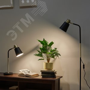 Торшер UNIEL UML-T700 Е27 60W  ЧЕРНЫЙ