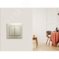Legrand Valena 774305 выключатель 2кл сл.кость 
