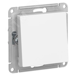 Переключатель AtlasDesign ATN000161 1кл, белый, механизм