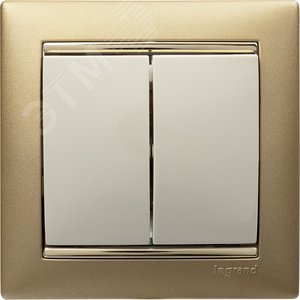 Legrand Valena 774305 выключатель 2кл сл.кость 