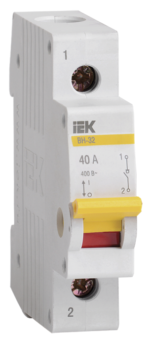 Выключатель нагрузки IEK 40А 1Р ВН-32 