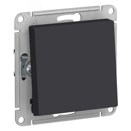 Переключатель AtlasDesign ATN001061 1кл, карбон, механизм