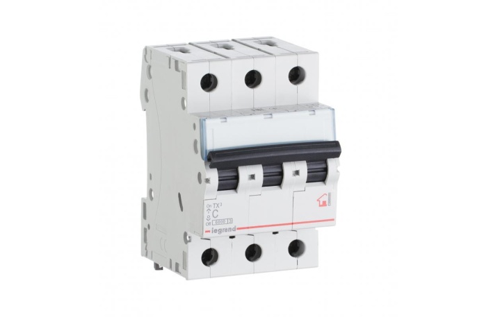 Авт.выкл. Legrand TX3 С10А 3П 6000 404054