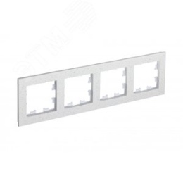 Рамка AtlasDesign ATN343104 4-ая Мрамор крем роял