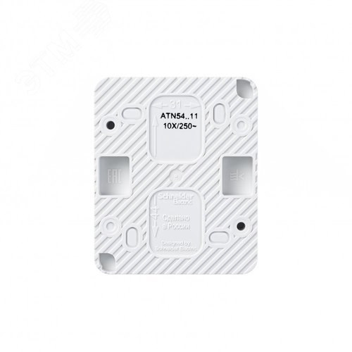 Выключатель AtlasDesign PROFI54 ATN540111 1кл белый