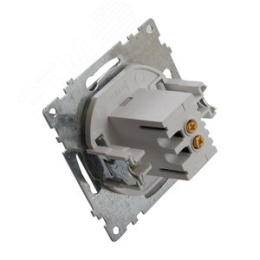 Розетка USB STEKKER GLS10-7115-03 2-местная серебро (механизм) серия КАТРИН
