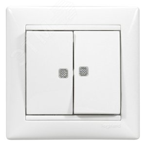 Legrand Valena 774451 Рамка 1П белый 