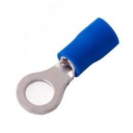 Наконечник REXANT 08-0035 кольцевой изолированный (VR 2-6) 