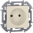 Розетка INSPIRIA 673711 2К 16А сл.кость