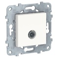 Розетка UNICA NU546218 TV белая