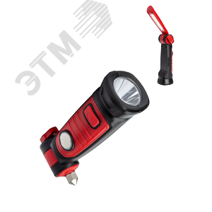 Фонарь КОСМОС KOC706Lit аккум 2Вт+5ВтCOB Li-ion18650 рабоч авто