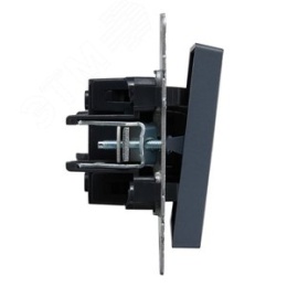 Переключатель IEK BRITE 1кл маренго