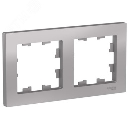 Рамка AtlasDesign ATN000302 2-ая алюминий