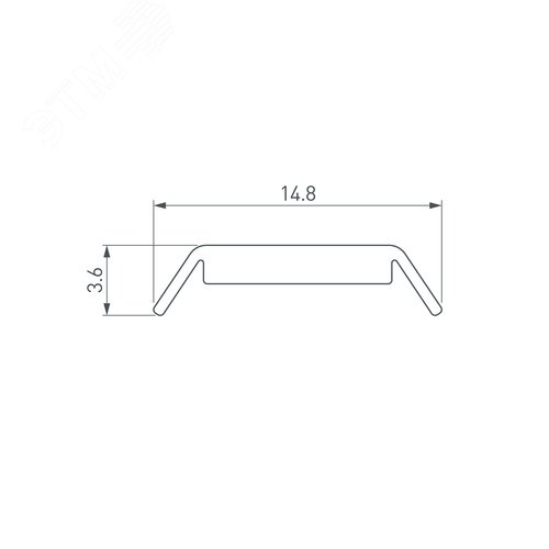 Пульт ARLIGHT 031934 SMART-R24-DIM 12-24V 1 зона