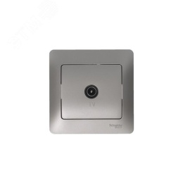 Розетка GLOSSA GSL001291 TV платина