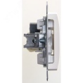 Розетка GLOSSA GSL000691 TV, механизм, перламутр