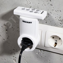 Радиоуправляемая розетка REXANT 10-6020 с пультом RX-001(1п+1р)