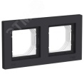 Рамка AtlasDesign ATN441002 2-ая карбон IP44