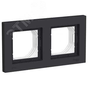Рамка AtlasDesign ATN441002 2-ая карбон IP44