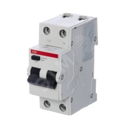 Автоматический диф.тока ABB 2п 20А 30мА Basic M АВДТ