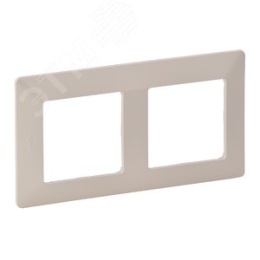 Legrand Valena-L 754042 рамка 2-поста сл.кость