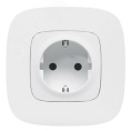 Legrand Valena-L 755200 накл. розетки белый