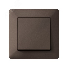 Рамка AtlasDesign AIR ATN220601 1-ая мокко/дымчатый черный