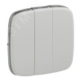 Legrand Valena-A 755035 клав. выкл 3кл белый