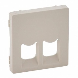 Legrand Valena-А 755421 накл. розетки RJ11.RJ45х2 сл.кость