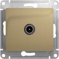 Розетка GLOSSA GSL000491 TV титан