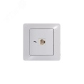 Розетка GLOSSA GSL000181T RJ11 в рамку белый