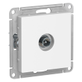 Розетка AtlasDesign ATN000191 TV, белый, механизм
