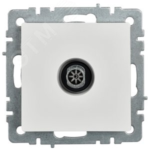 Розетка IEK BRITE TV белый