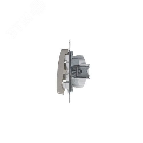 Выключатель GLOSSA GSL001251 2кл, механизм, платина