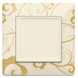 Legrand Valena-L 754111 рамка 1-пост Ампир бежевый