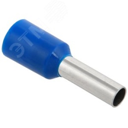 Наконечник IEK UGN10-D25-04-08 втулочный штырьевой изолир.2,5*8 