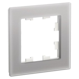 Рамка AtlasDesign ATN320301 1-ая Стекло алюминий
