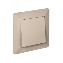 Рамка AtlasDesign AIR ATN221201 1-ая песок/дымчатый белый