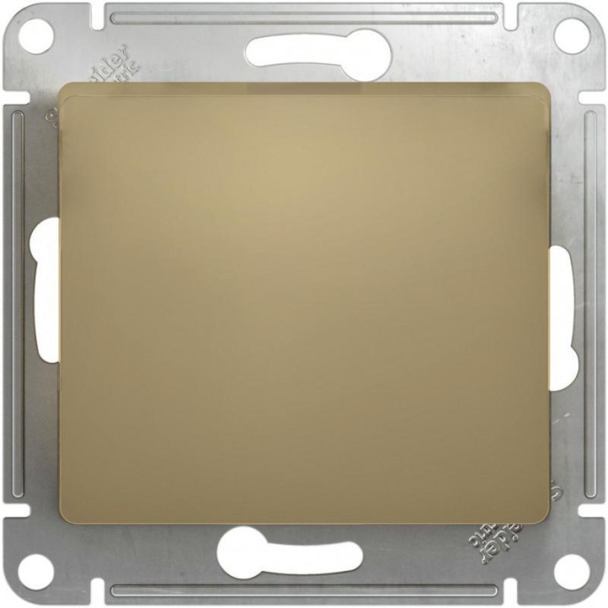 Переключатель GLOSSA GSL000461 1кл. в рамку титан