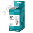 Лампа IEK LED20 A60-20W/3000/E27 