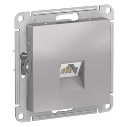 Розетка AtlasDesign ATN000383 RJ45, алюминий, механизм