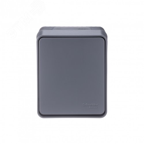 Переключатель AtlasDesign PROFI54 ATN544061 1кл антрацит